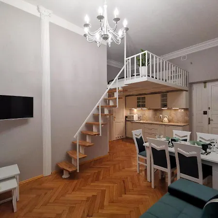 Apartament z Antresolą Kraków Kazimierz Bożego Ciała-2